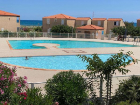 Villa T3 en bord de mer avec piscine, 6 personnes - Le Barcarès - FR-1-81-494
